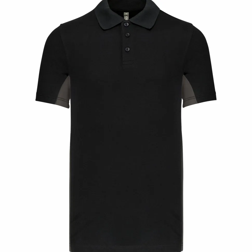 Kariban K232 - FLAG > POLO BICOLORE MANCHES COURTES