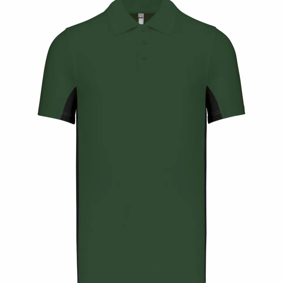 Kariban K232 - FLAG > POLO BICOLORE MANCHES COURTES