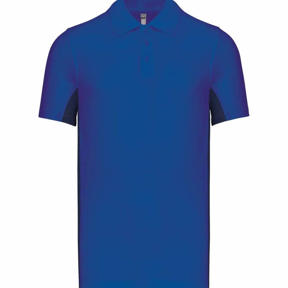 Kariban K232 - FLAG > POLO BICOLORE MANCHES COURTES