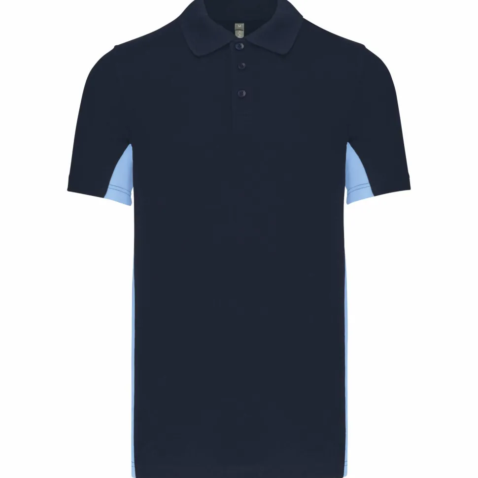 Kariban K232 - FLAG > POLO BICOLORE MANCHES COURTES