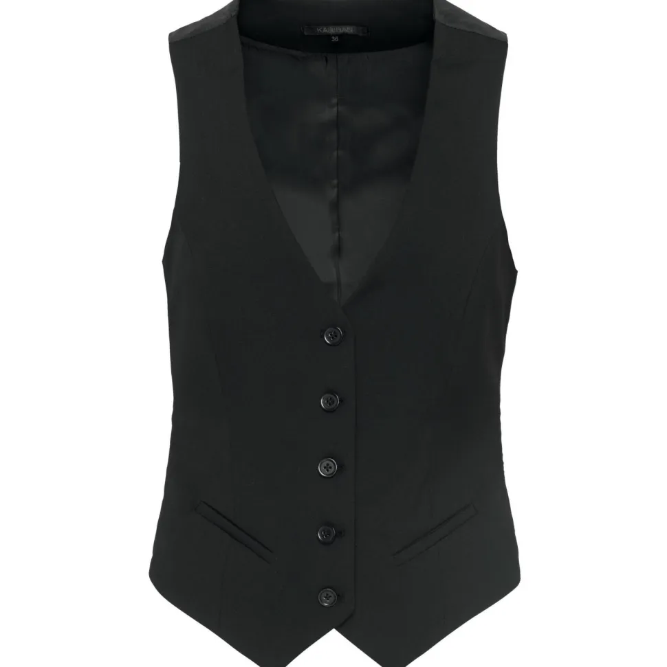 Kariban K502 - Gilet Femme Élégant avec Ajustement Slim