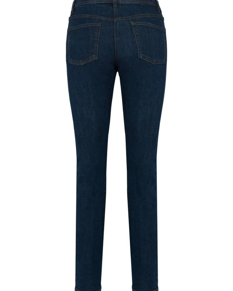 Kariban K759 - Jeans Femme Moderne Effet Vieilli Unique
