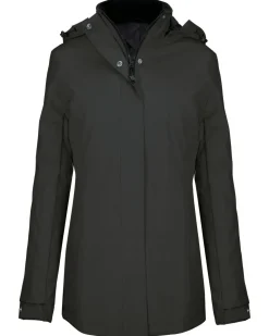 Kariban K6108 - Parka Femme Élégante avec Capuche Amovible