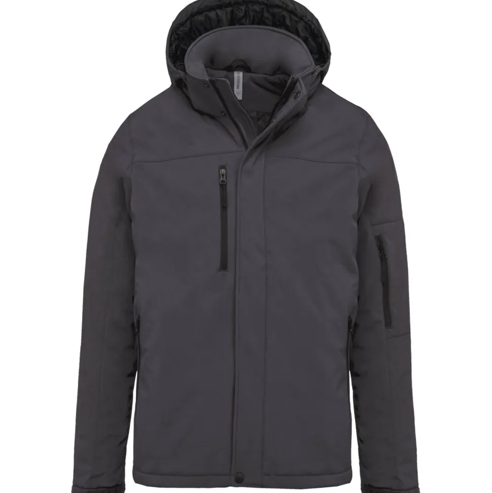 Kariban K650 - Parka softshell doublée capuche homme