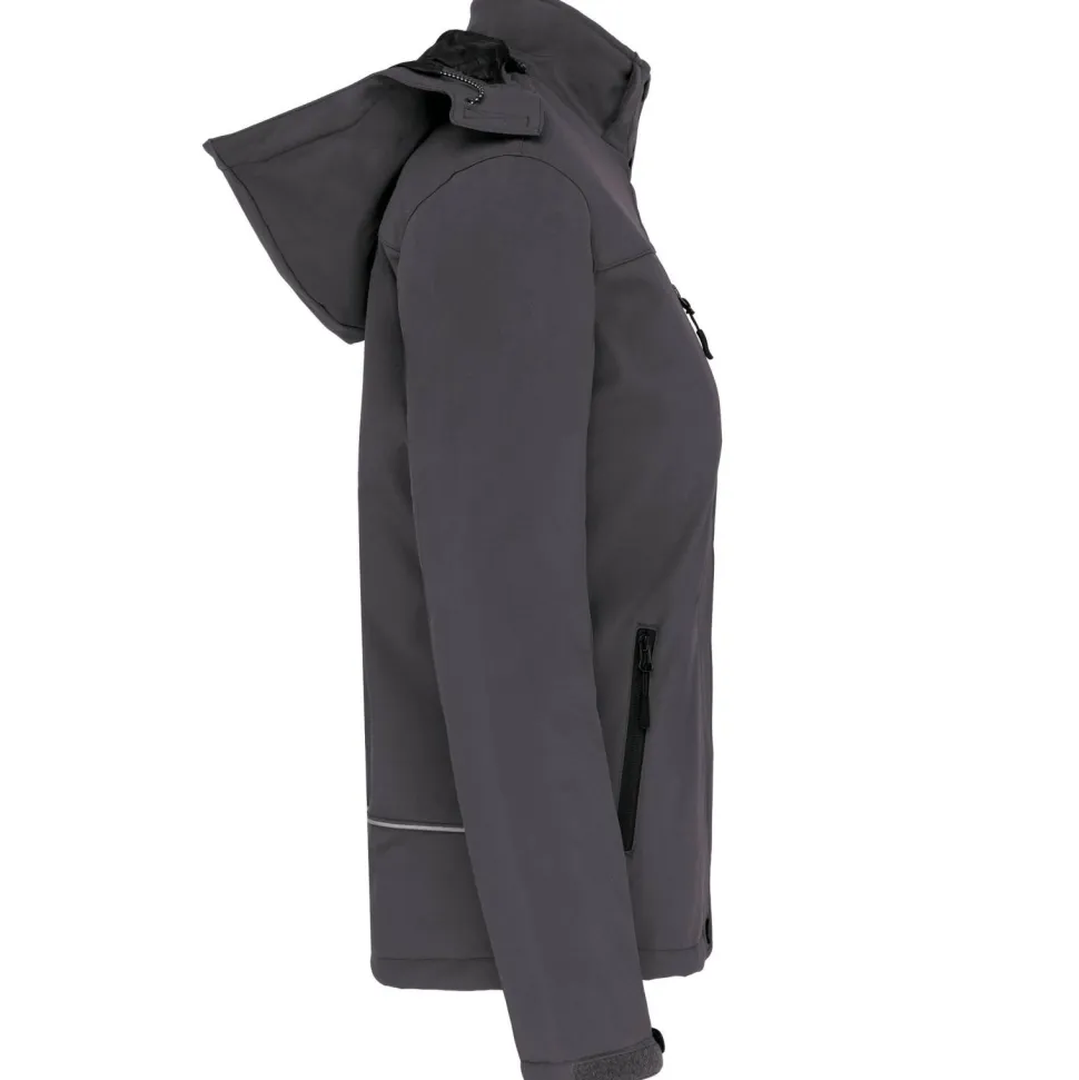 Kariban K651 - Parka softshell doublée capuche femme