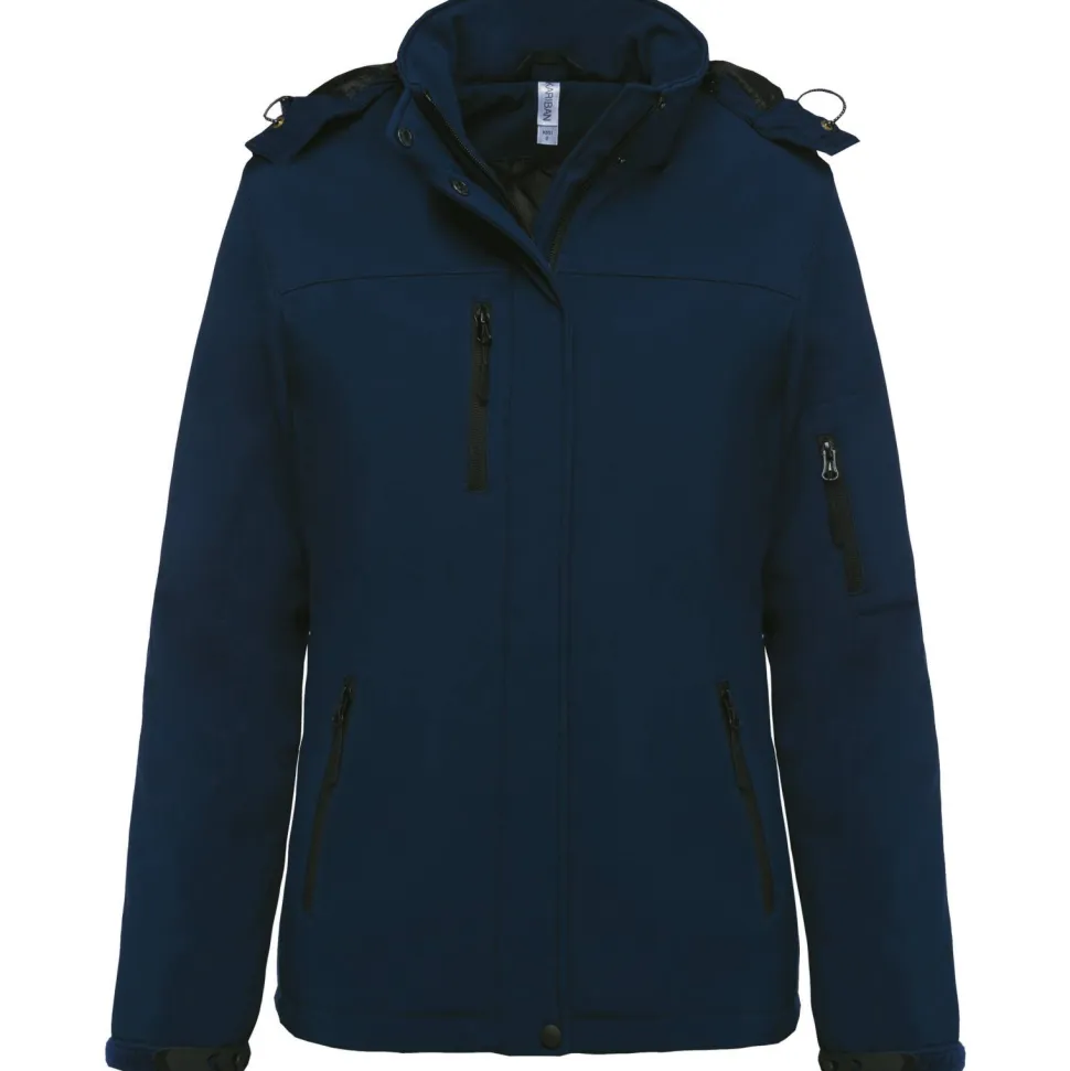 Kariban K651 - Parka softshell doublée capuche femme