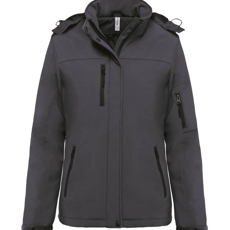 Kariban K651 - Parka softshell doublée capuche femme