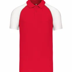 Kariban K226 - POLO BASE BALL MANCHES COURTES