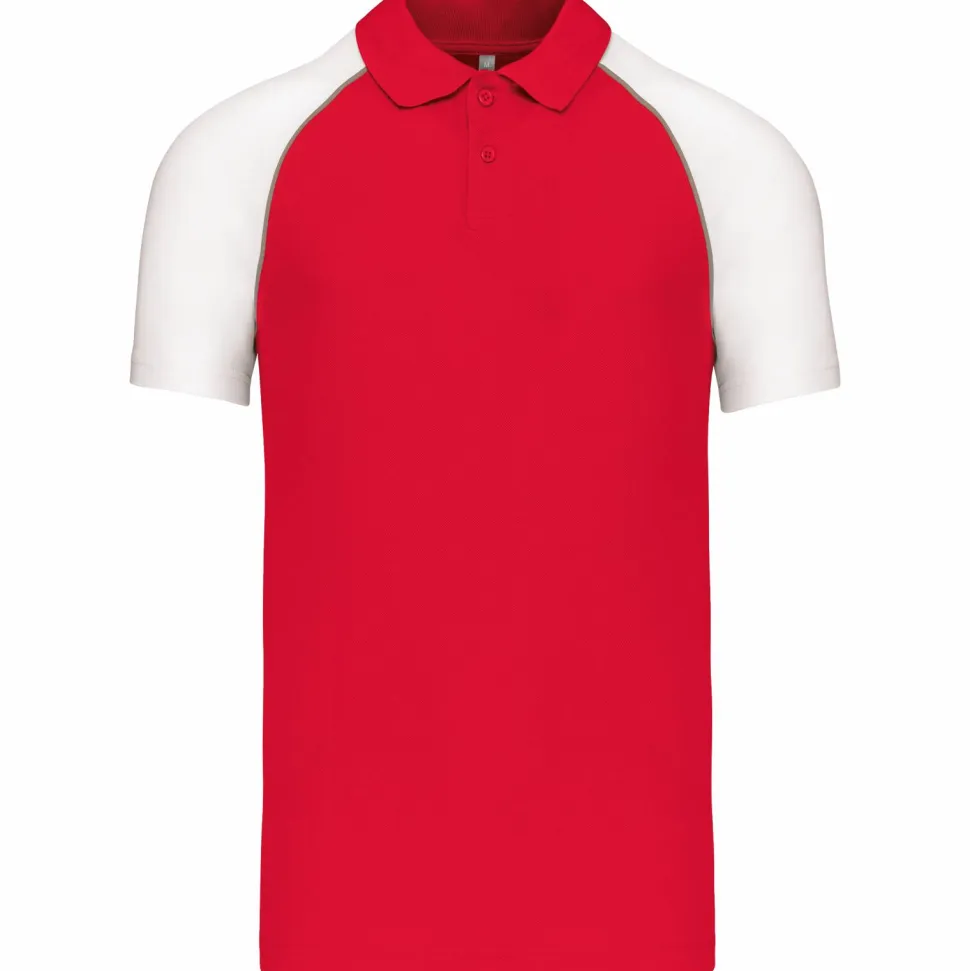 Kariban K226 - POLO BASE BALL MANCHES COURTES