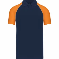 Kariban K226 - POLO BASE BALL MANCHES COURTES