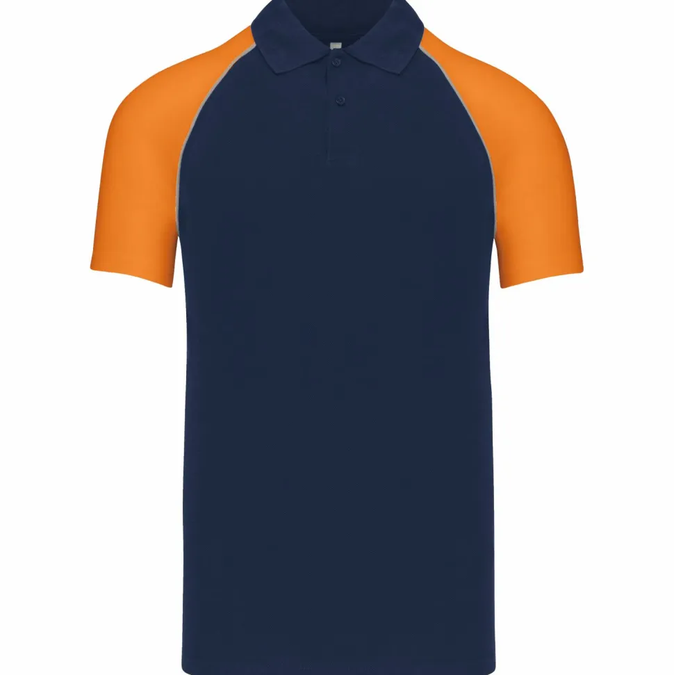 Kariban K226 - POLO BASE BALL MANCHES COURTES