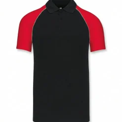 Kariban K226 - POLO BASE BALL MANCHES COURTES