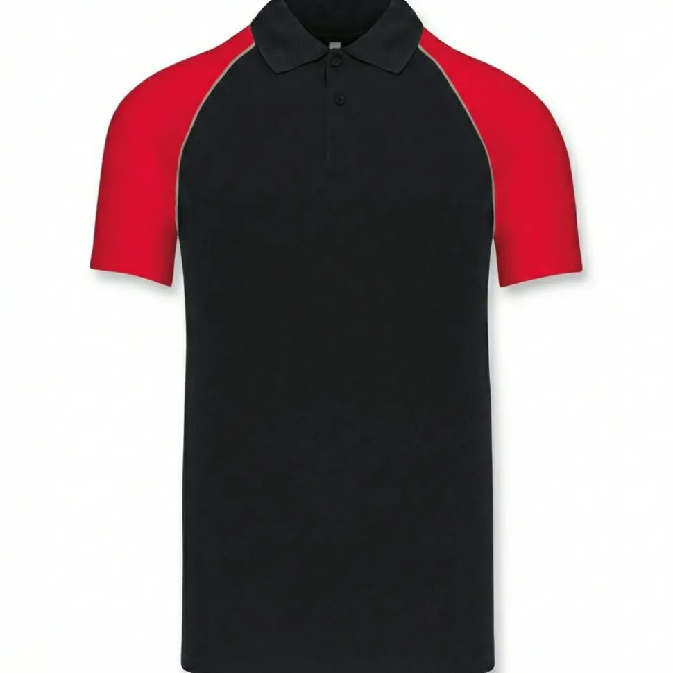 Kariban K226 - POLO BASE BALL MANCHES COURTES
