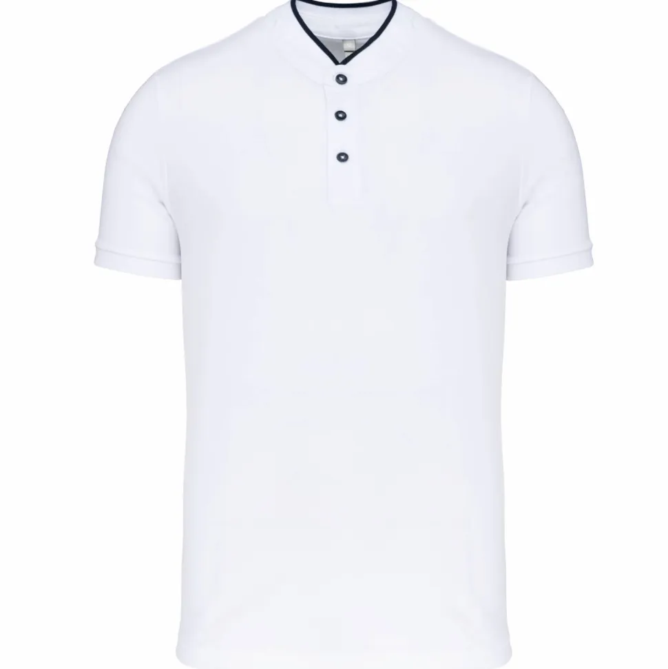 Kariban K223 - Polo col mao manches courtes homme