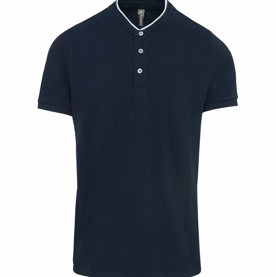 Kariban K223 - Polo col mao manches courtes homme