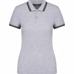 Kariban K273 - Polo femme manches courtes à rayures