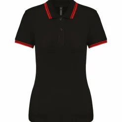 Kariban K273 - Polo femme manches courtes à rayures