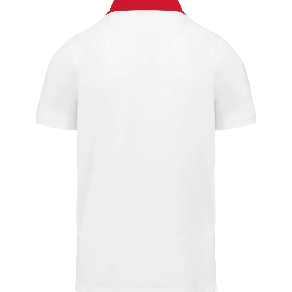 Kariban K260 - Polo jersey bicolore homme