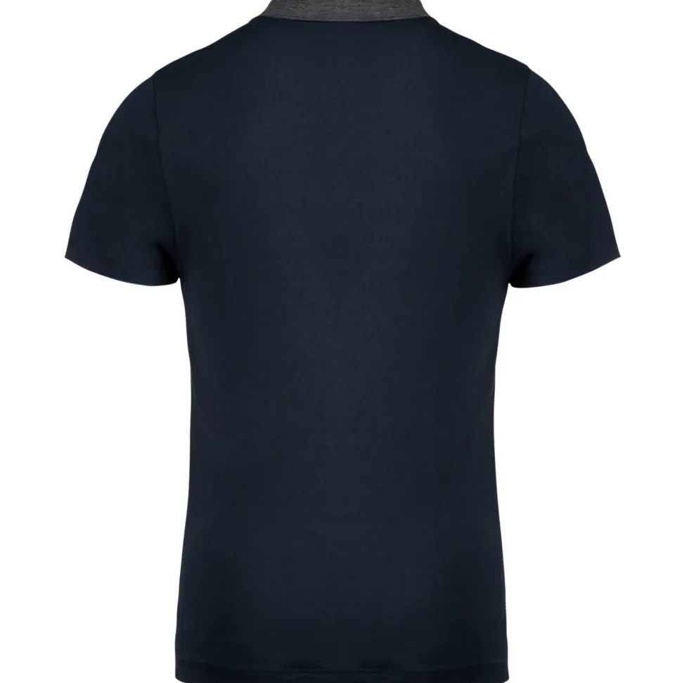 Kariban K260 - Polo jersey bicolore homme