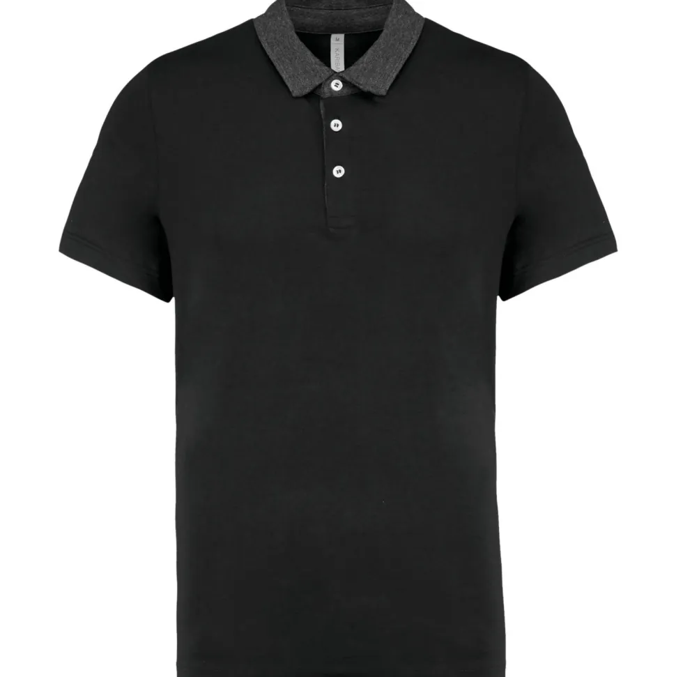 Kariban K260 - Polo jersey bicolore homme