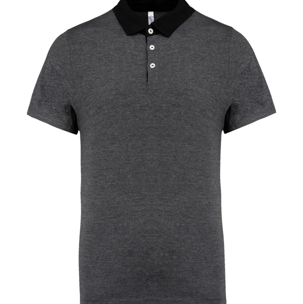 Kariban K260 - Polo jersey bicolore homme