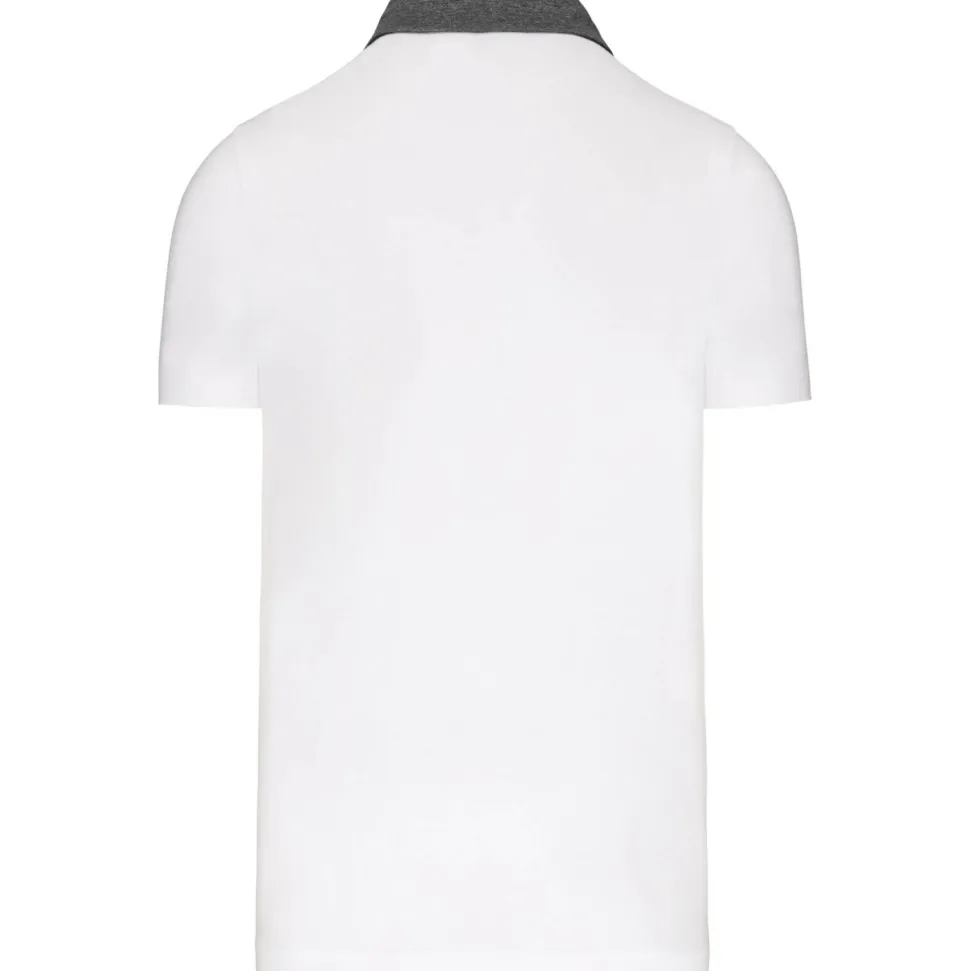 Kariban K260 - Polo jersey bicolore homme