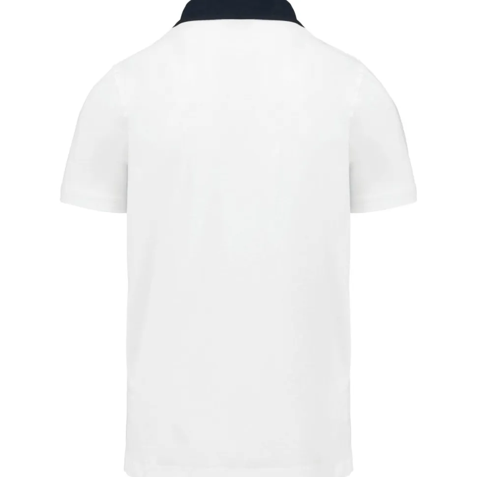 Kariban K260 - Polo jersey bicolore homme