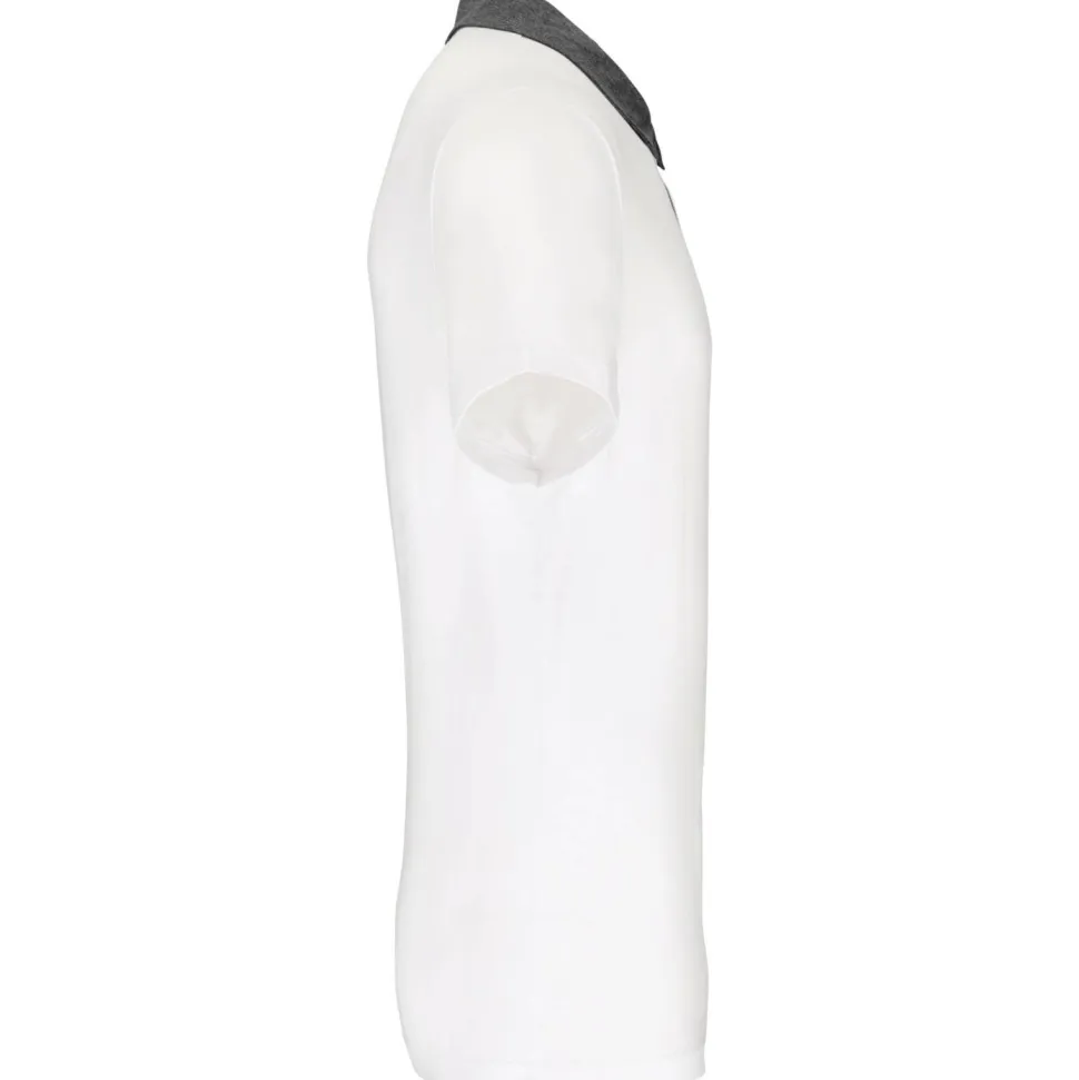 Kariban K260 - Polo jersey bicolore homme