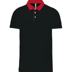 Kariban K260 - Polo jersey bicolore homme
