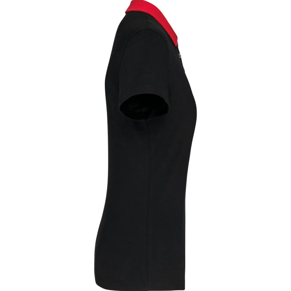 Kariban K261 - Polo jersey bicolore femme