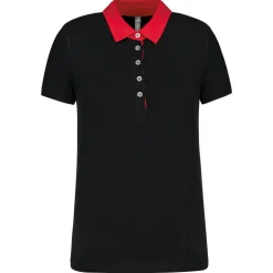 Kariban K261 - Polo jersey bicolore femme