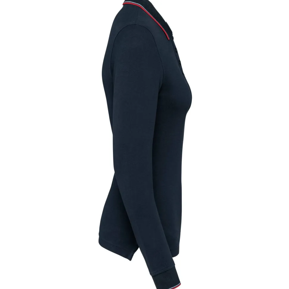 Kariban K281 - Polo maille piquée manches longues femme