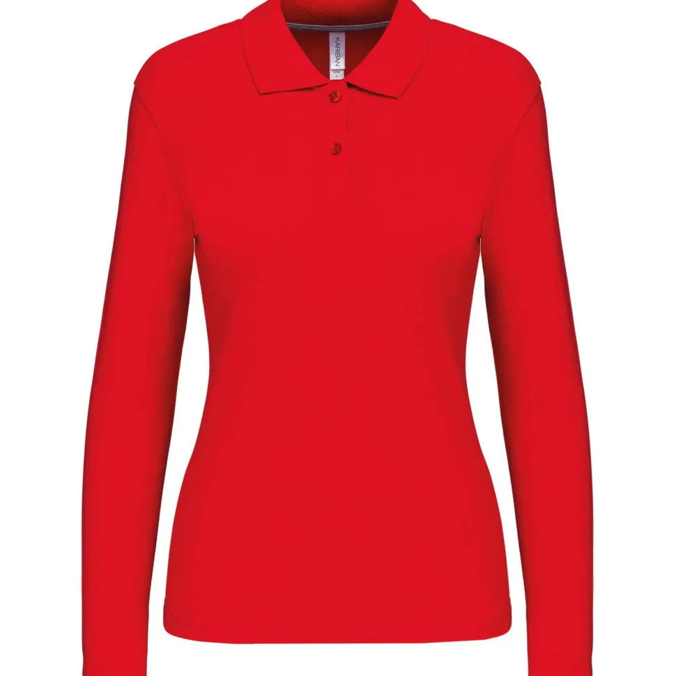 Kariban K244 - POLO MANCHES LONGUES FEMME