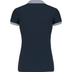 Kariban K259 - Polo piqué bicolore femme