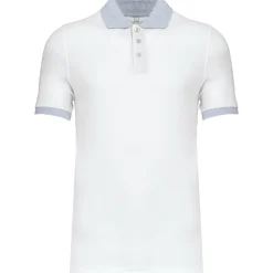 Kariban K258 - Polo piqué bicolore homme