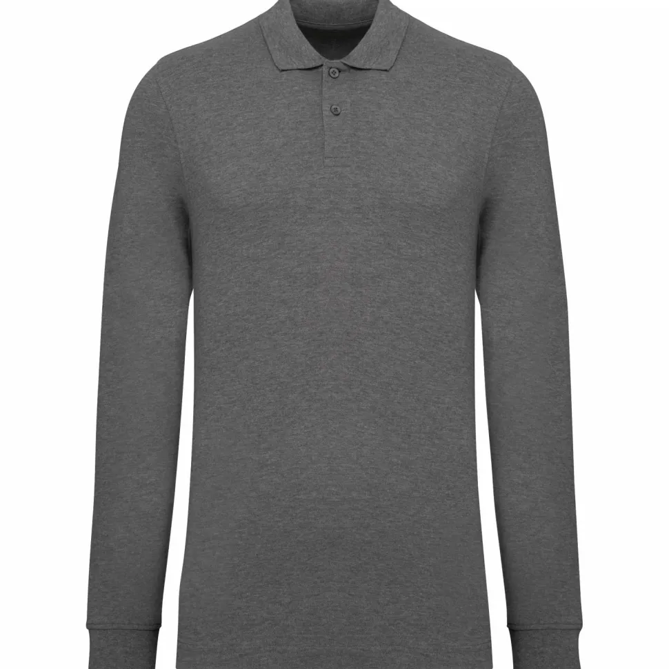 Kariban K2027 - Polo piqué manches longues Bio180 homme