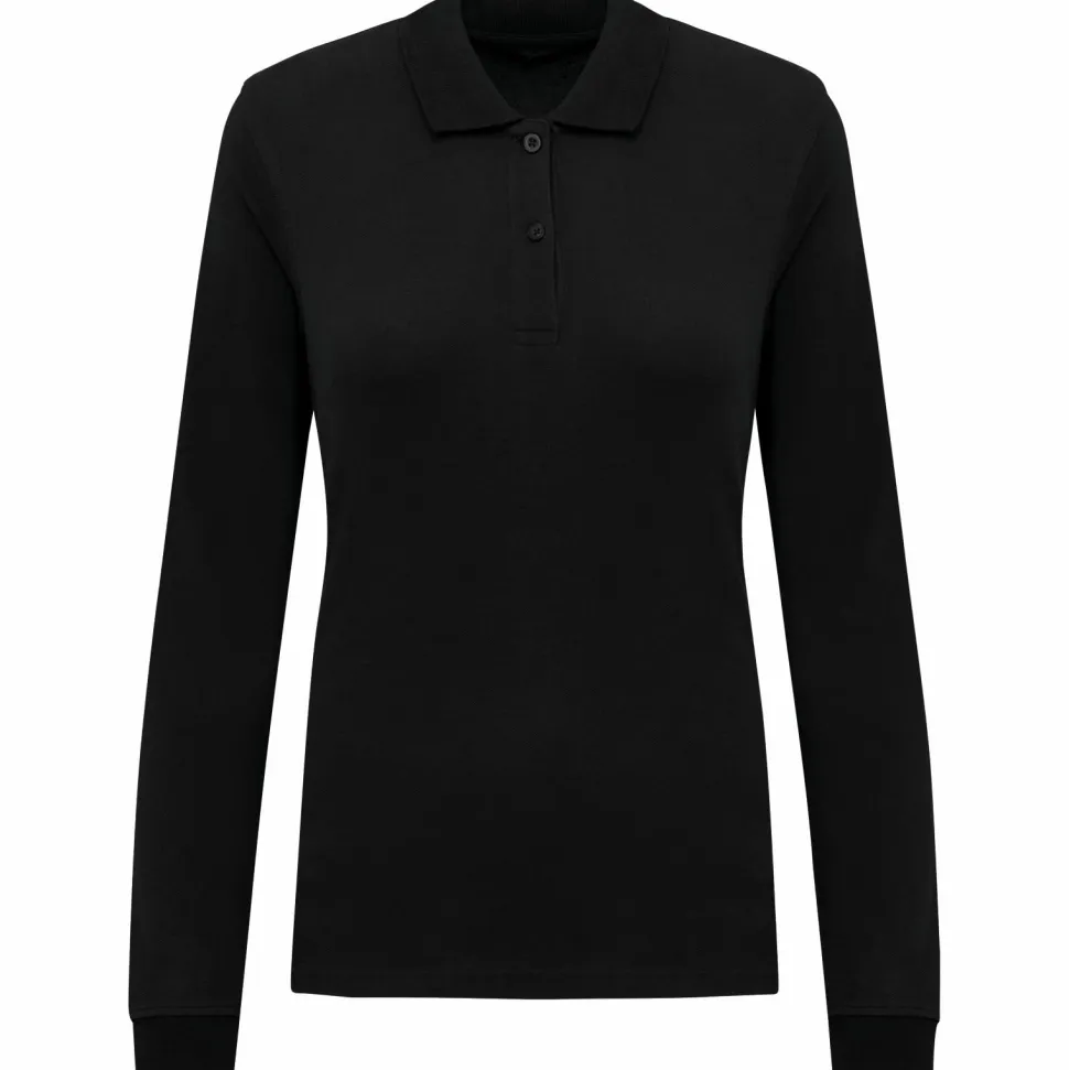 Kariban K2028 - Polo piqué manches longues Bio180 femme