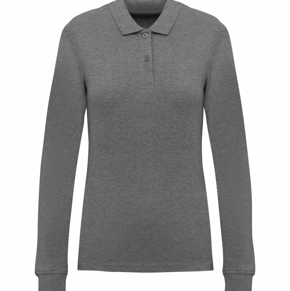 Kariban K2028 - Polo piqué manches longues Bio180 femme