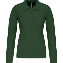 Kariban K257 - Polo piqué manches longues femme
