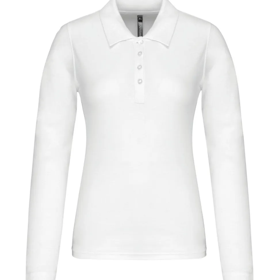 Kariban K257 - Polo piqué manches longues femme