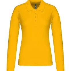 Kariban K257 - Polo piqué manches longues femme