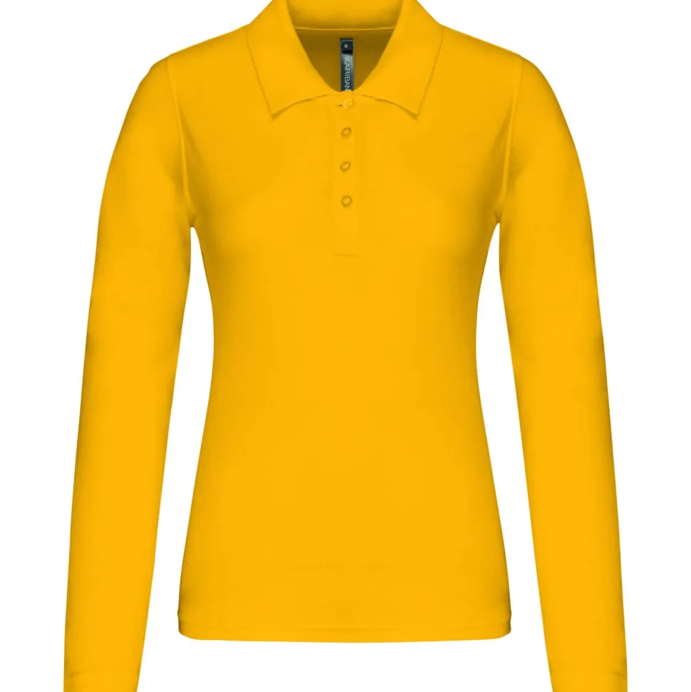 Kariban K257 - Polo piqué manches longues femme