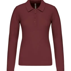 Kariban K257 - Polo piqué manches longues femme