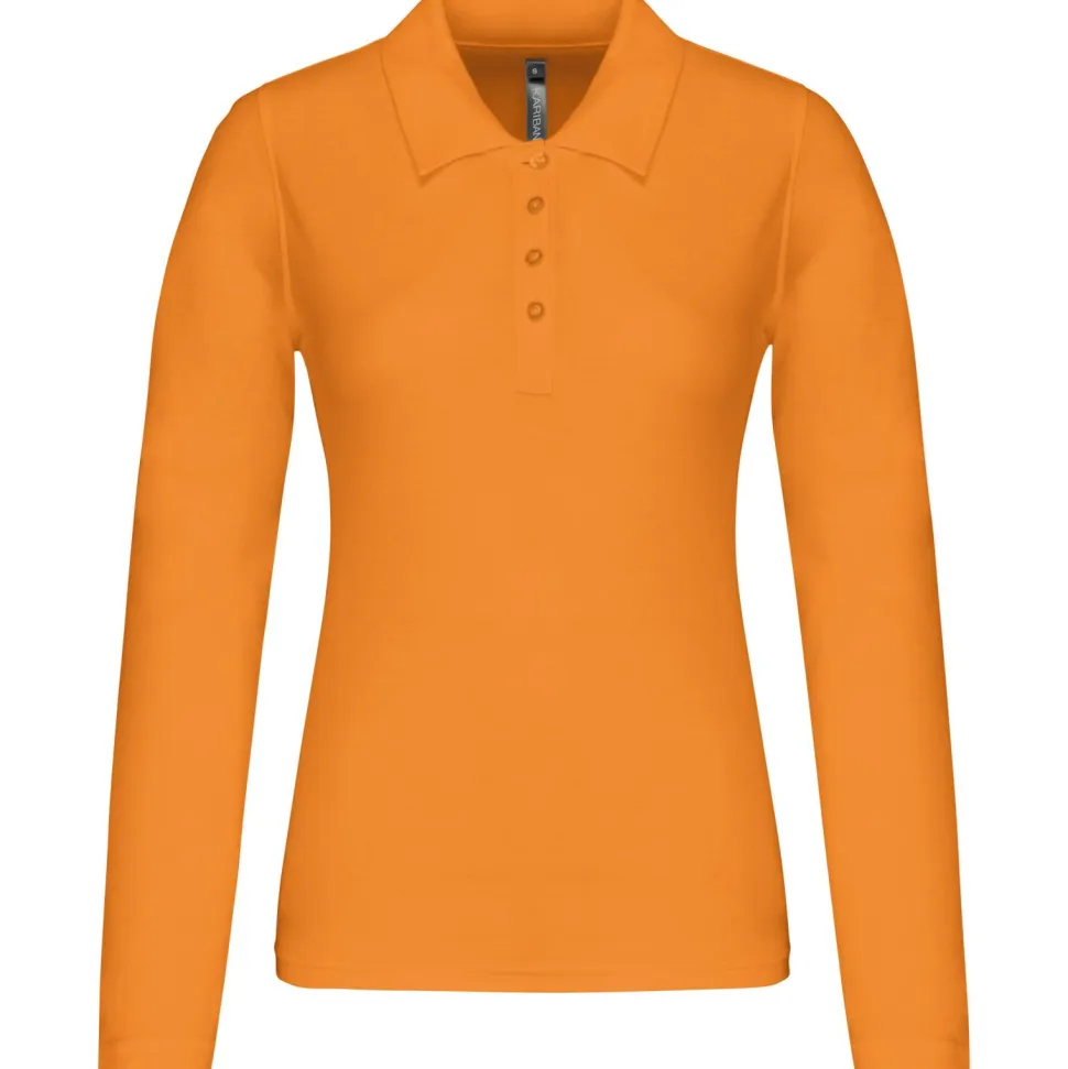 Kariban K257 - Polo piqué manches longues femme