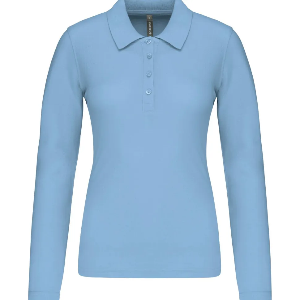 Kariban K257 - Polo piqué manches longues femme