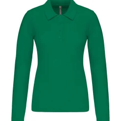 Kariban K257 - Polo piqué manches longues femme