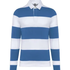 Kariban K285 - Polo rayé manches longues unisexe