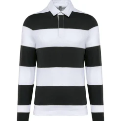 Kariban K285 - Polo rayé manches longues unisexe