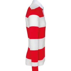 Kariban K285 - Polo rayé manches longues unisexe