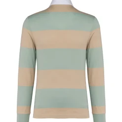 Kariban K285 - Polo rayé manches longues unisexe